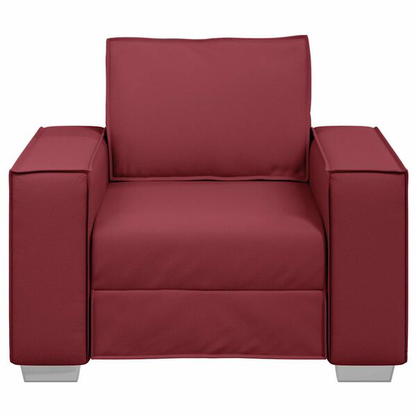 vidaXL Sofa Weinrot 99 x 80 x 84 cm Stoff