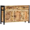vidaXL Sideboard 120x35x76 cm Massivholz Mango