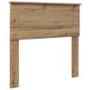 vidaXL Kopfteil Artisan-Eiche Holzwerkstoff
