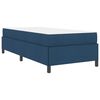 vidaXL Boxspringbett Blau 90 x 190 cm Stoff