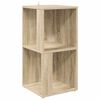 vidaXL Eckregal Sonoma-Eiche 33x33x67 cm Holzwerkstoff