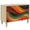 vidaXL TV-Schrank BONN 69 x 33 x 50 cm Sonoma Holzwerkstoff