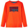 vidaXL Kinder-Langarmshirt Hellorange 104