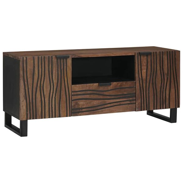 vidaXL TV-Einheiten Walnuss 105 x 33 x 46 cm Holzwerkstoff