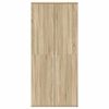 vidaXL Schuhschrank Sonoma-Eiche 80 x 39 x 178 cm Holzwerkstoff