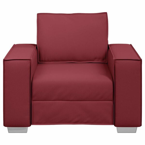vidaXL Sofa Weinrot 99 x 80 x 84 cm Stoff