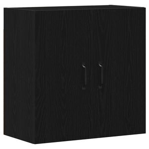 vidaXL Wandschrank Schwarze Eiche 60 x 31 x 60 cm Holzwerkstoff