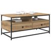 vidaXL Couchtisch Artisan-Eiche 100 x 51 x 45 cm Holzwerkstoff
