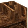 vidaXL Schreibtisch-Organizer Räuchereiche 44,5x24x25 cm Holzwerkstoff