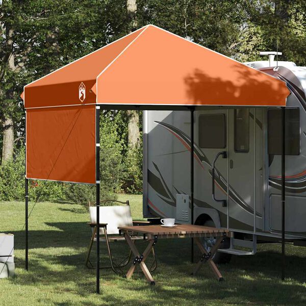 vidaXL Pavillon-Zelt Orange 194 x 194 x 251 cm Stoff