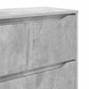 vidaXL Stauraumschränke 2 pcs Beton Grau 60 x 48 x 105 cm