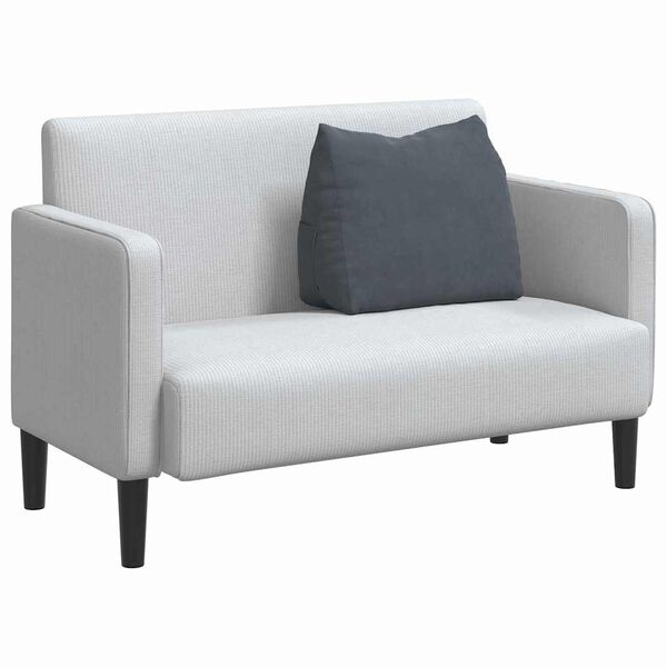 vidaXL R&uuml;ckenkissen Dunkelgrau 60 x 20 x 50 cm Cordstoff