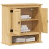 vidaXL Bad-Wandschrank Corona 70x33x71,5 cm Massivholz Kiefer