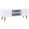 vidaXL TV-Schrank Weiß 120×40×46 cm MDF