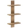 vidaXL Wandregal Artisan-Eiche 30 x 13.5 x 64.5 cm Holzwerkstoff
