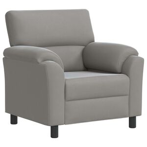 vidaXL Sofa Hellgrau 94 x 85 x 93 cm Samt