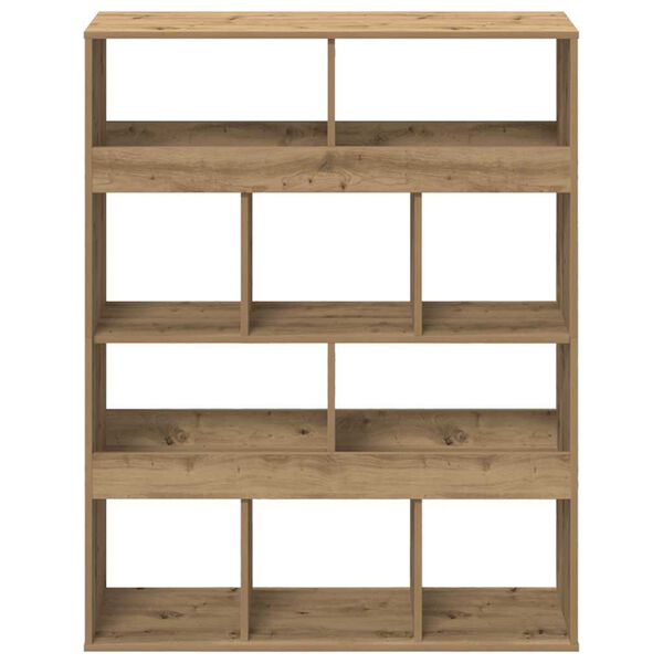 vidaXL B&uuml;cherregal Artisan-Eiche 100x33x125,5 cm Holzwerkstoff