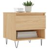 vidaXL Couchtisch Sonoma-Eiche 50x46x50 cm Holzwerkstoff