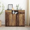 vidaXL Holzschrank Altholz 88,5 x 30,5 x 73 cm Holzwerkstoff