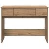 vidaXL Kosmetiktisch mit Schubladen Artisan-Eiche 100 x 45 x 76 cm