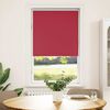 vidaXL Verdunkelungsrollo Rot 70x175 cm Stoffbreite 65,7 cm Polyester