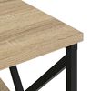 vidaXL Nachttisch 2 pcs Sonoma-Eiche 41,5 x 40,5 x 55 cm Holzwerkstoff