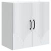 vidaXL Wandschrank Wei&szlig; 59 x 31 x 60 cm Holzwerkstoff