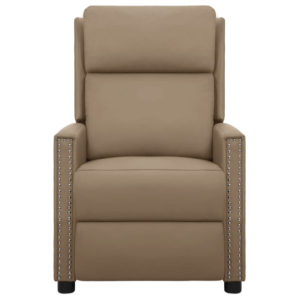 vidaXL Massagesessel Cappuccino-Braun Kunstleder