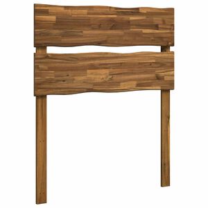 vidaXL Kopfteil mit Live Edge ROSTOCK Natur 100 cm Massivholz Akazie