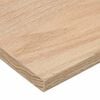 vidaXL Treppenstufen 12 Stk. Unbehandelt 80x25x2 cm Massivholz Eiche