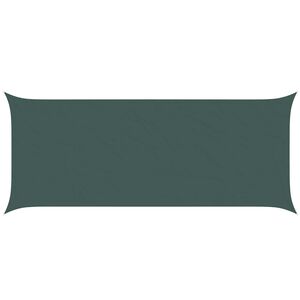 vidaXL Sonnensegel Dunkelgr&uuml;n 6 x 2,5 m 100 % Polyester Oxford