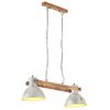 vidaXL H&auml;ngelampe Industriestil 25 W Silbern 109 cm E27