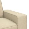 vidaXL Sofa 2 pcs Creme