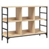 vidaXL Sideboard Sonoma-Eiche 102 x 32 x 73,5 cm Holzwerkstoff