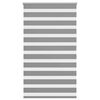 vidaXL Zebra-Rollo 80,9 x 175 cm, Stoffbreite 76,7 cm, grau