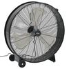 vidaXL Trommelventilator Industriell 77 cm 187,7 W Schwarz