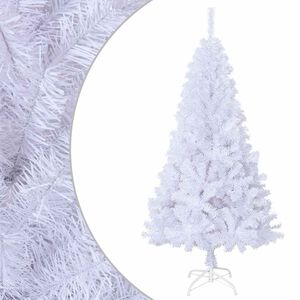 vidaXL K&uuml;nstlicher Weihnachtsbaum mit Dicken Zweigen Wei&szlig; 150 cm PVC