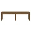 vidaXL Gartenbank 2-Sitzer Honigbraun 159,5x44x45 cm Massivholz Kiefer