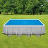 Intex Solar Poolabdeckung Blau 378x186 cm Polyethylen