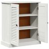 vidaXL Badezimmerschrank VIGO Wei&szlig; und Antikwei&szlig; 68 x 34 x 80 cm