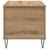 vidaXL Couchtisch Artisan-Eiche 60 x 44,5 x 45 cm Holzwerkstoff