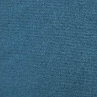 vidaXL Sessel Blau 60 cm Samt