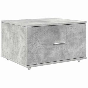 vidaXL Schubladenschrank 55 x 45 x 31 cm Betongrau
