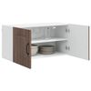 vidaXL K&uuml;chenschrank Kalmar Braun Eichen-Optik 80 x 31 x 40 cm
