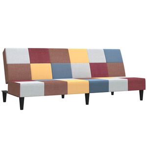 vidaXL Schlafsofa 2-Sitzer Stoff
