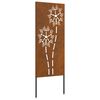vidaXL Garten Sichtschutz-Leinwand Rostoptik 50 x 140 cm