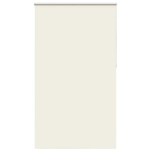 vidaXL Verdunkelungsrollo Cremewei&szlig; 130x210cm Stoffbreite 126,6cm