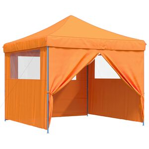 vidaXL Party-Zelt 292 x 292 x 315 cm Orange Oxford-Stoff
