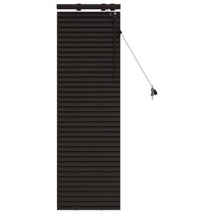 vidaXL Venezianische Jalousie Dunkelbraun 50 x 130 cm 35 mm