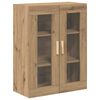 vidaXL Highboard Artisan-Eiche 69,5 x 34 x 180 cm Holzwerkstoff